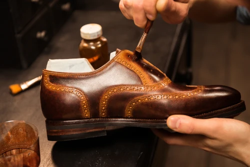pintura de sapatos